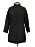 Talbots 100% Polyester Chevron-herringbone Black Coat Size L (petite) - photo 1
