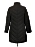 Talbots 100% Polyester Chevron-herringbone Black Coat Size L (petite) - photo 2