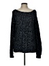 Jones New York Signature Metallic Black Pullover Sweater Size L - photo 1