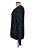 Jones New York Signature Metallic Black Pullover Sweater Size L - photo 5