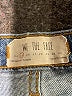 We the Free 100% Cotton Hearts Blue Jeans Size 25 waist - photo 7