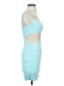 Unbranded Blue Cocktail Dress Size S - photo 4