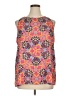 Emma & Olivia 100% Polyester Pink Sleeveless Blouse Size XL - photo 1