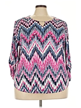 Alfred Dunner 3/4 Sleeve Blouse