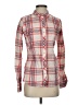 The North Face Plaid Red Long Sleeve Button-Down Shirt Size S - photo 1