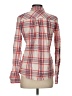 The North Face Plaid Red Long Sleeve Button-Down Shirt Size S - photo 2