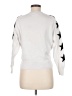 Sweet Romeo Stars White Pullover Sweater Size M - photo 2