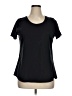 Zelos Black Short Sleeve Top Size XL - photo 1
