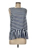 Zara Basic Blue Sleeveless Blouse Size M (estimated) - photo 1