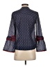 J.Crew Blue 3/4 Sleeve Blouse Size 00 - photo 2