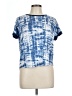 Lucky Brand Tie-dye Blue Short Sleeve Top Size L - photo 1
