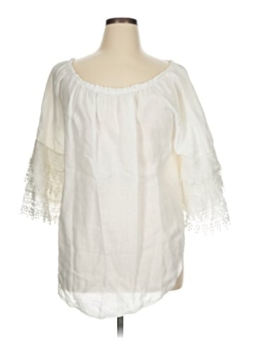 Saks Fifth Avenue 3/4 Sleeve Blouse (view 1)