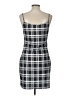 Unbranded 100% Polyester Plaid Gray Casual Dress Size L - photo 2