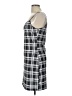 Unbranded 100% Polyester Plaid Gray Casual Dress Size L - photo 5