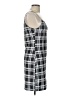 Unbranded 100% Polyester Plaid Gray Casual Dress Size L - photo 4