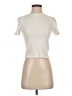 Zara Ivory Short Sleeve Turtleneck Size S - photo 1
