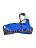 BECCA® by Rebecca Virtue Animal Print Blue Swimsuit Top Size S - photo 2