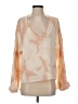 By Anthropologie Tie-dye Orange Pullover Sweater Size XS - photo 1