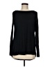 HEATHER 100% Siro Modal Black Long Sleeve Top Size M - photo 1