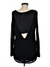 HEATHER 100% Siro Modal Black Long Sleeve Top Size M - photo 2