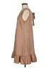 Shein 100% Polyester Solid Brown Casual Dress Size L - photo 5