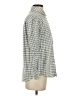 Eddie Bauer Checkered-gingham Blue 3/4 Sleeve Button-Down Shirt Size XS - photo 4
