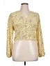 Levi's Yellow Long Sleeve Blouse Size XL - photo 1