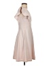 DKNY 100% Polyester Solid Pink Cocktail Dress Size 4 - photo 4