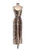 ASOS Animal Print Brown Cocktail Dress Size 4 - photo 2