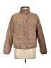 Shein 100% Polyester Solid Brown Jacket Size L - photo 1
