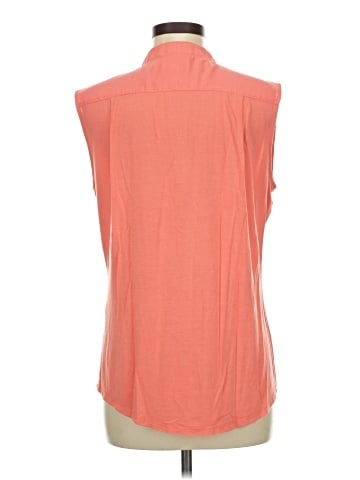 Calvin Klein Sleeveless Button-Down Shirt (view 2)