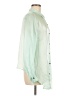 Vince Camuto 100% Polyester Color Block Green Long Sleeve Blouse Size M - photo 4