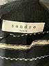 Sandro Stripes Black Casual Skirt Size Sm (1) - photo 4