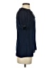 Aqua 100% Polyester Blue Short Sleeve Blouse Size XS - photo 4