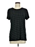 Unbranded Polka Dots Black Short Sleeve Top Size M (estimated) - photo 1