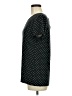Unbranded Polka Dots Black Short Sleeve Top Size M (estimated) - photo 5