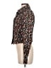 Hei Hei 100% Cotton Floral Black Jacket Size UK 10 / US 6 - photo 5