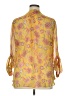 Kut from the Kloth 100% Polyester Yellow 3/4 Sleeve Blouse Size XL - photo 2