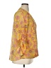 Kut from the Kloth 100% Polyester Yellow 3/4 Sleeve Blouse Size XL - photo 4