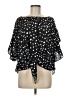 Unbranded Black 3/4 Sleeve Blouse Size M - photo 1