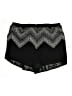 Torrid 100% Polyester Chevron-herringbone Black Shorts Size 2X Plus (2) - photo 1