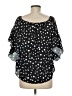 Unbranded Black 3/4 Sleeve Blouse Size M - photo 2