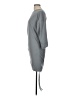 Unbranded Solid Gray Casual Dress Size L - photo 5