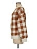 Ann Taylor LOFT Checkered-gingham Brown Pullover Sweater Size M - photo 5