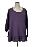 OSO Casuals Purple Pullover Sweater Size XL (estimated) - photo 1
