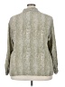 Style&Co Paisley Green 3/4 Sleeve Blouse Size 24 - photo 2