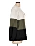 Shein Curve 100% Polyester Color Block Green Pullover Sweater Size 1X - photo 4