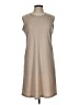 Nine West Solid Tan Casual Dress Size L - photo 1