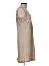 Nine West Solid Tan Casual Dress Size L - photo 4