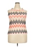 Tacera Orange Sleeveless Top Size M - photo 1